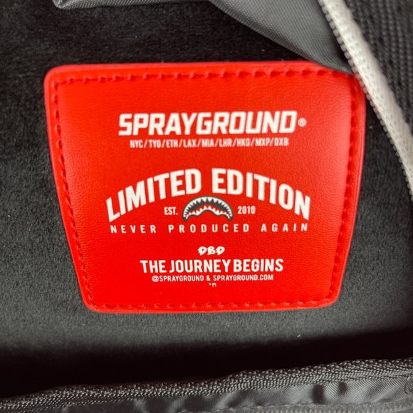 New Sprayground Swerve DLXV Backpack - Picture 9 of 11